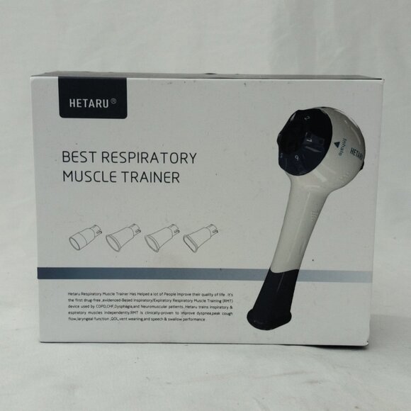 Best Respiratory Muscle Trainer Easy to Use/Clean Multiple Dial Settings - Picture 1 of 6